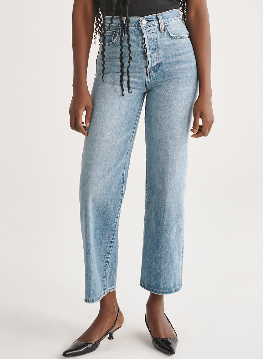 FARRAH HIGH RISE WIDE LEG 28L | Aritzia CA