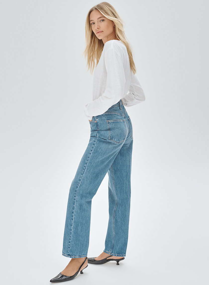 Denim Forum THE JONI HIGH RISE LOOSE 29L | Aritzia US