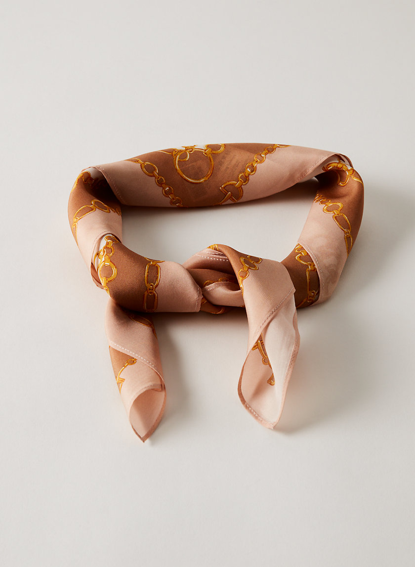 Aritzia Posh Tie Silk Scarf