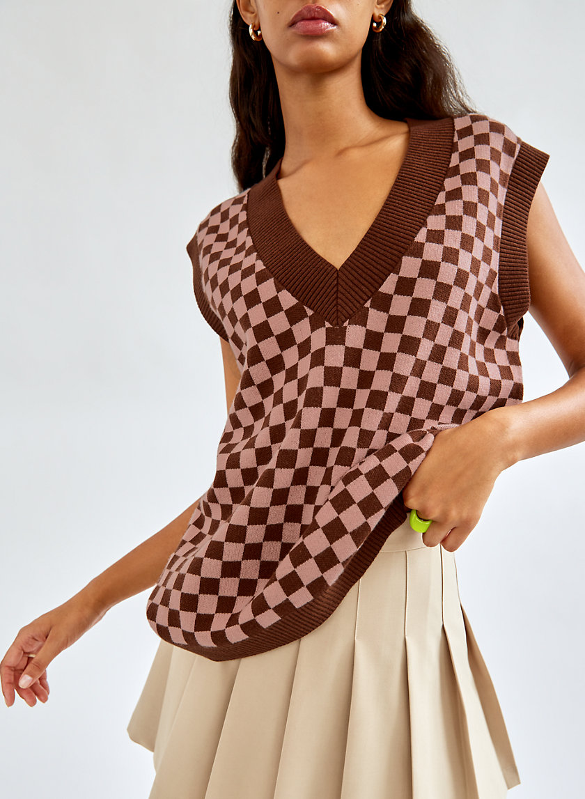 WINSTON SWEATER VEST | Aritzia CA