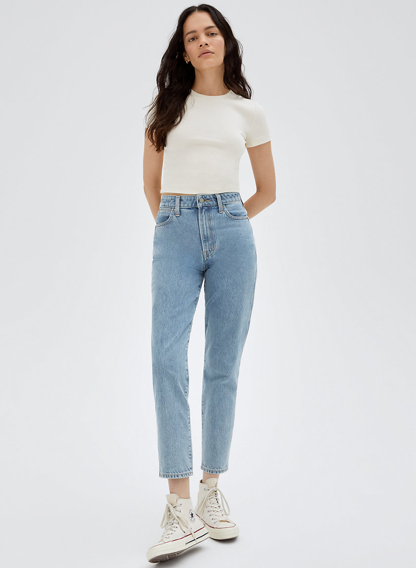 ribcage crop flare jeans