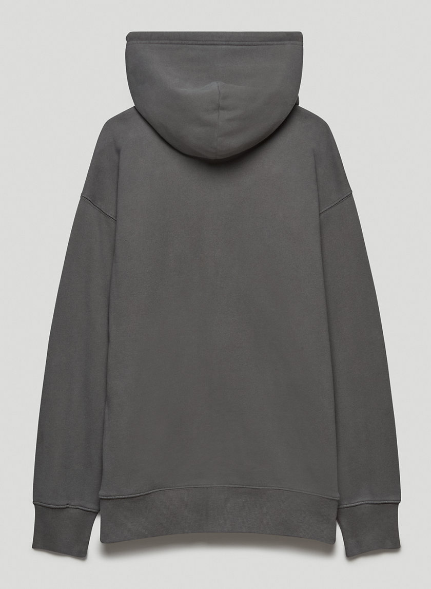 Tna NEW COZY FLEECE BOYFRIEND ZIPUP HOODIE Aritzia CA