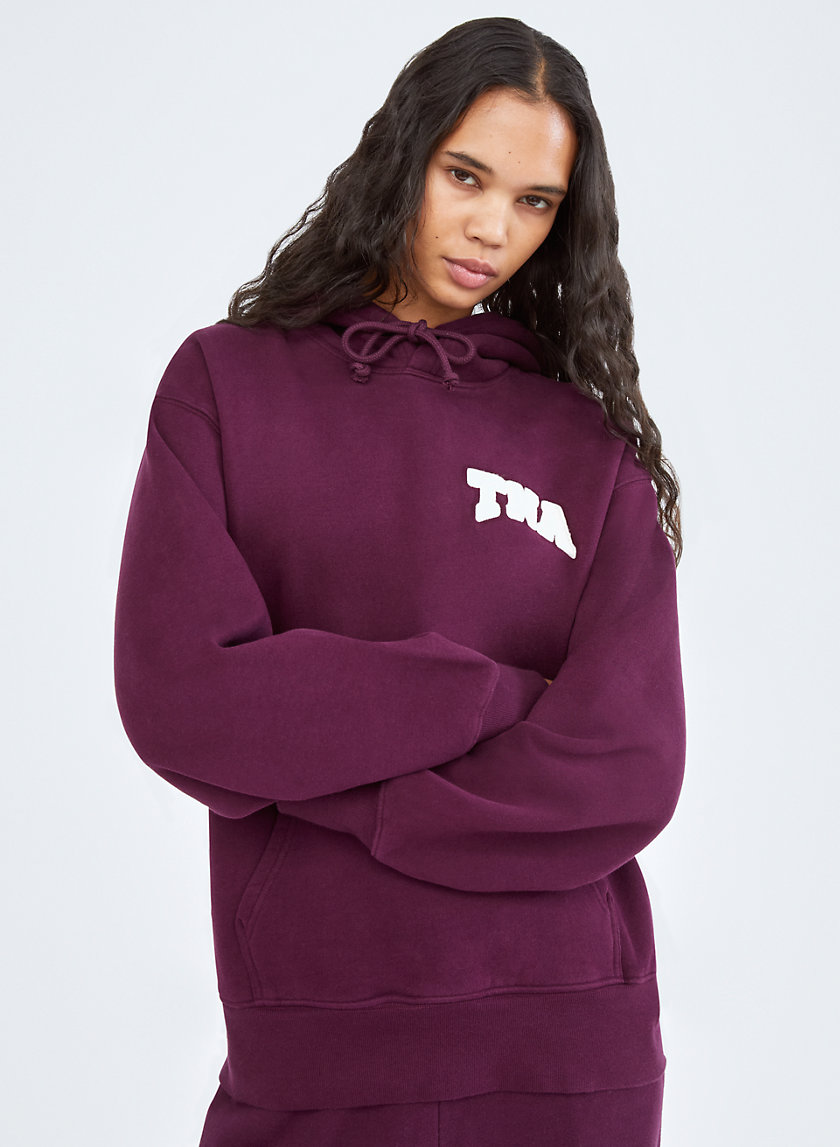 Tna NEW COZY FLEECE BOYFRIEND HOODIE Aritzia US