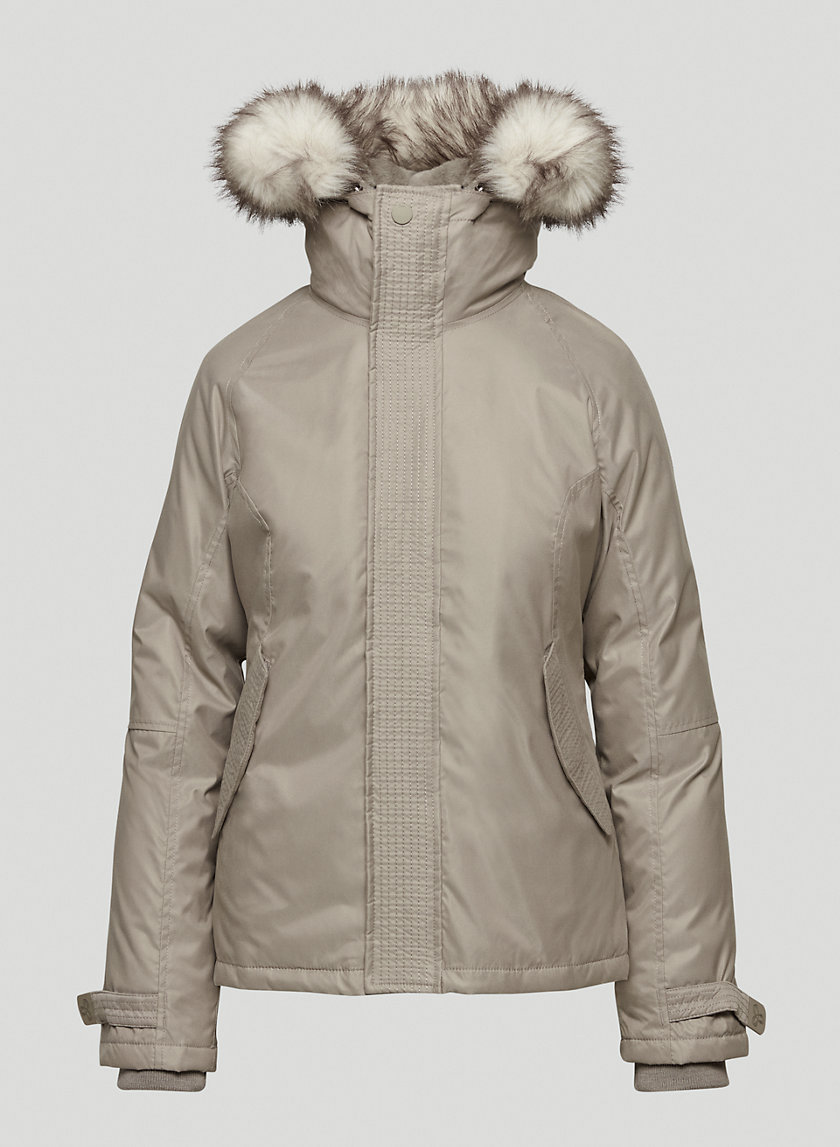 aritzia summit long parka