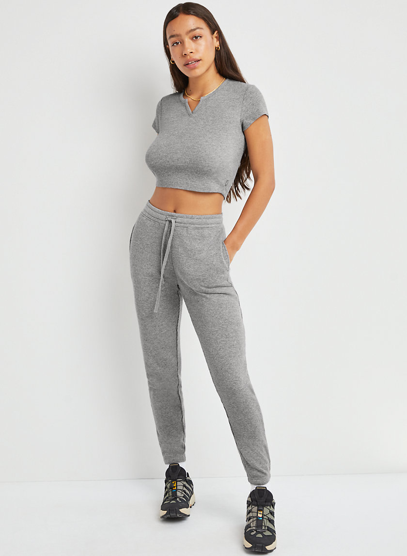 grey jogger leggings