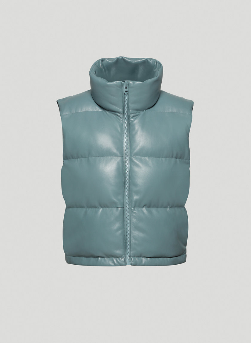 aritzia puffer vest long