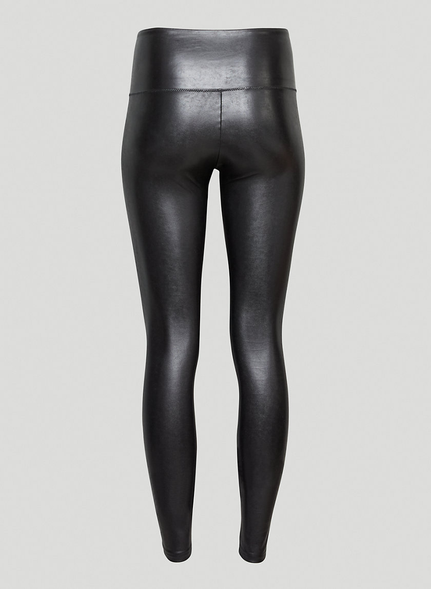 Spanx Leather Leggings Outfits & Review - Everyday K