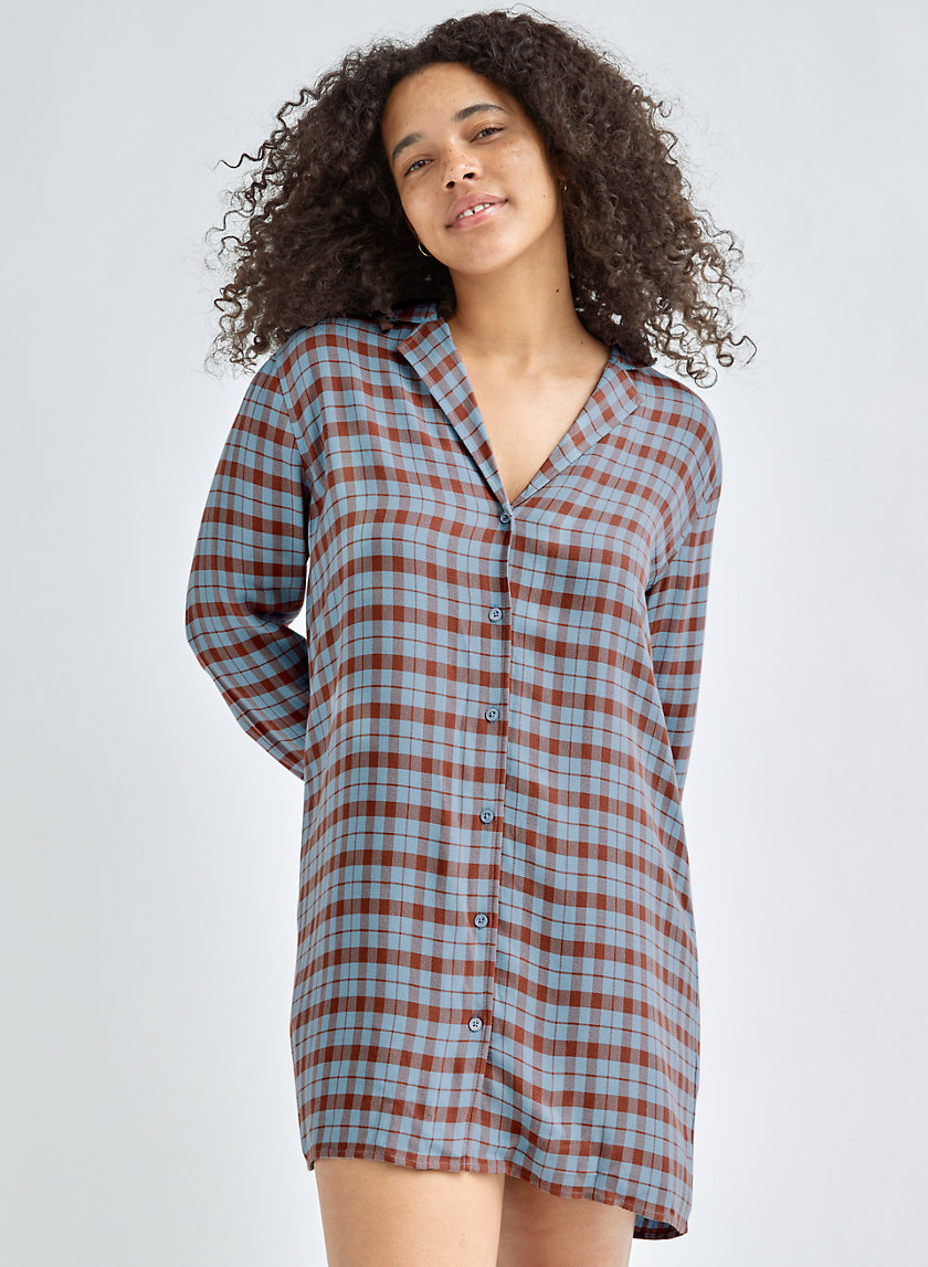 plaid dress aritzia