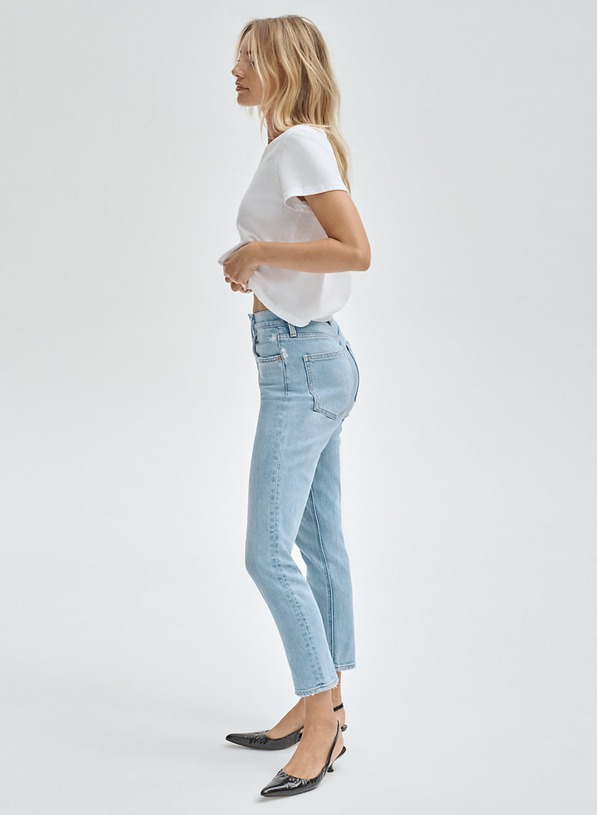 Denim Forum, Jeans, Nwot Aritzia Denim Forum Yoko High Rise Corduroy Pants  Size 24 Ankle Crop