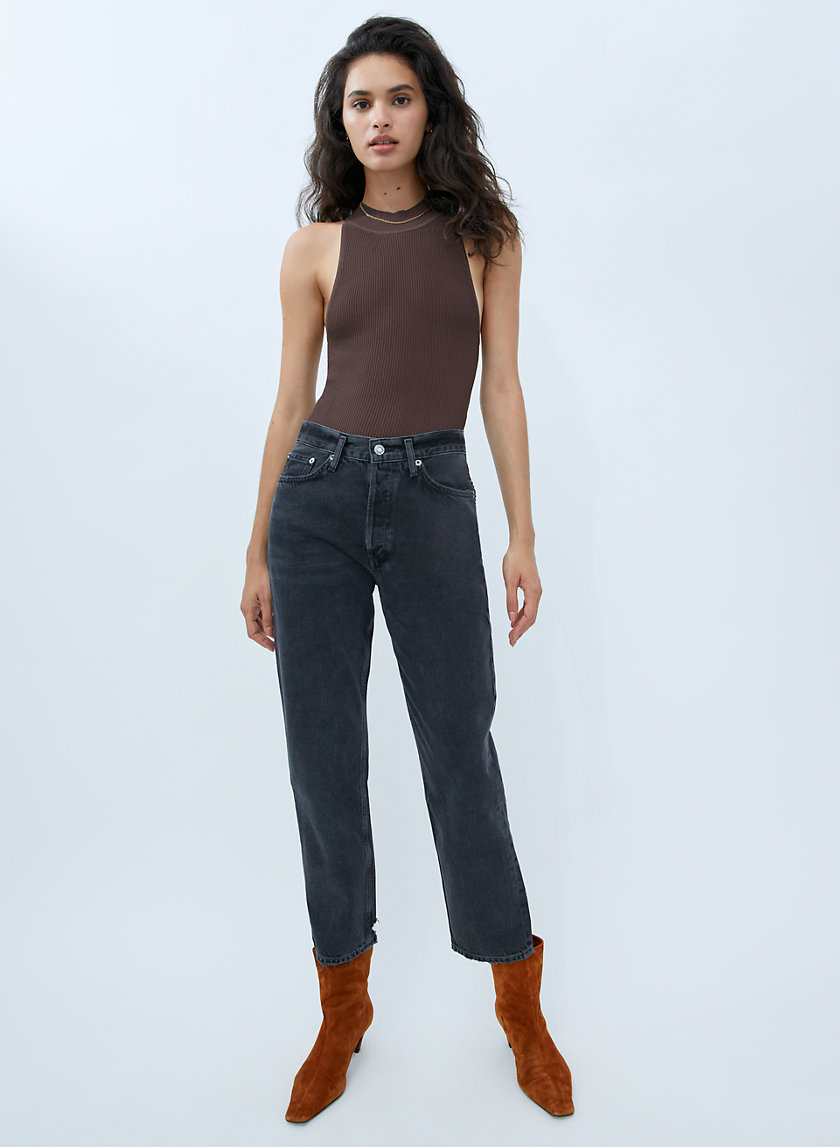 AGOLDE LANA CROP JEAN | Aritzia US