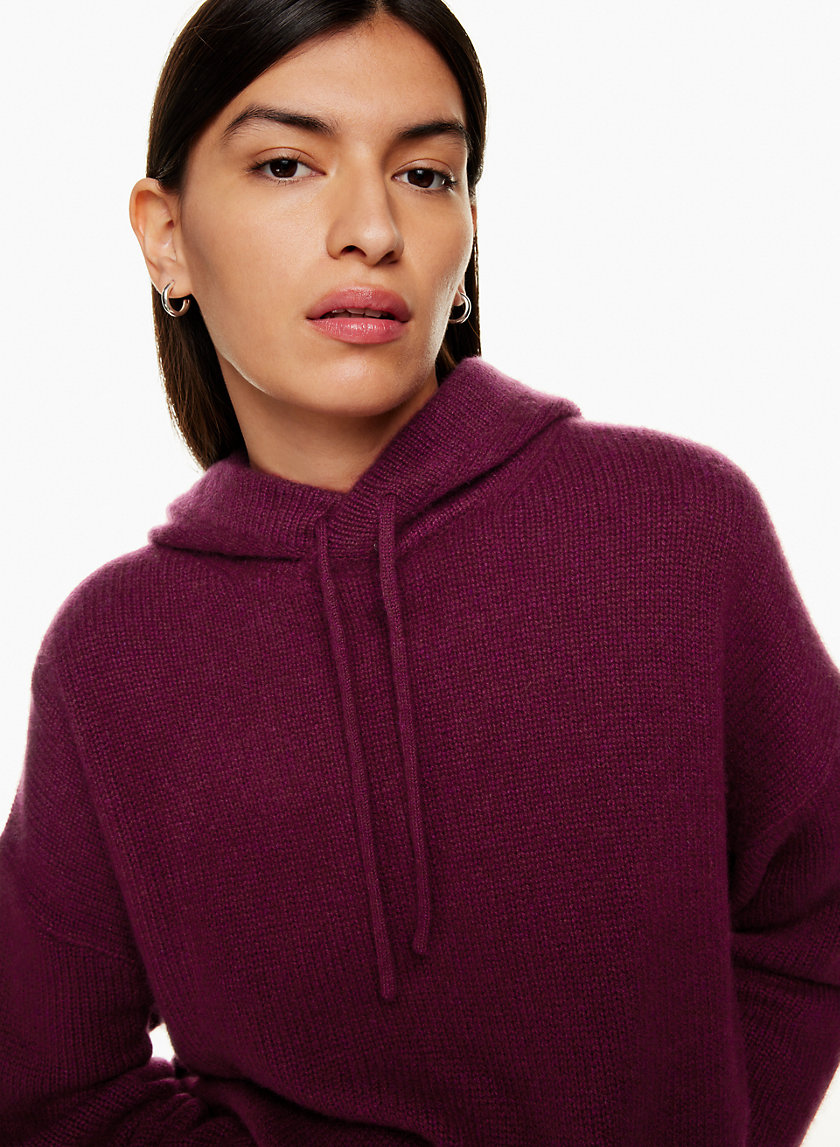 aritzia luxe cashmere hoodie