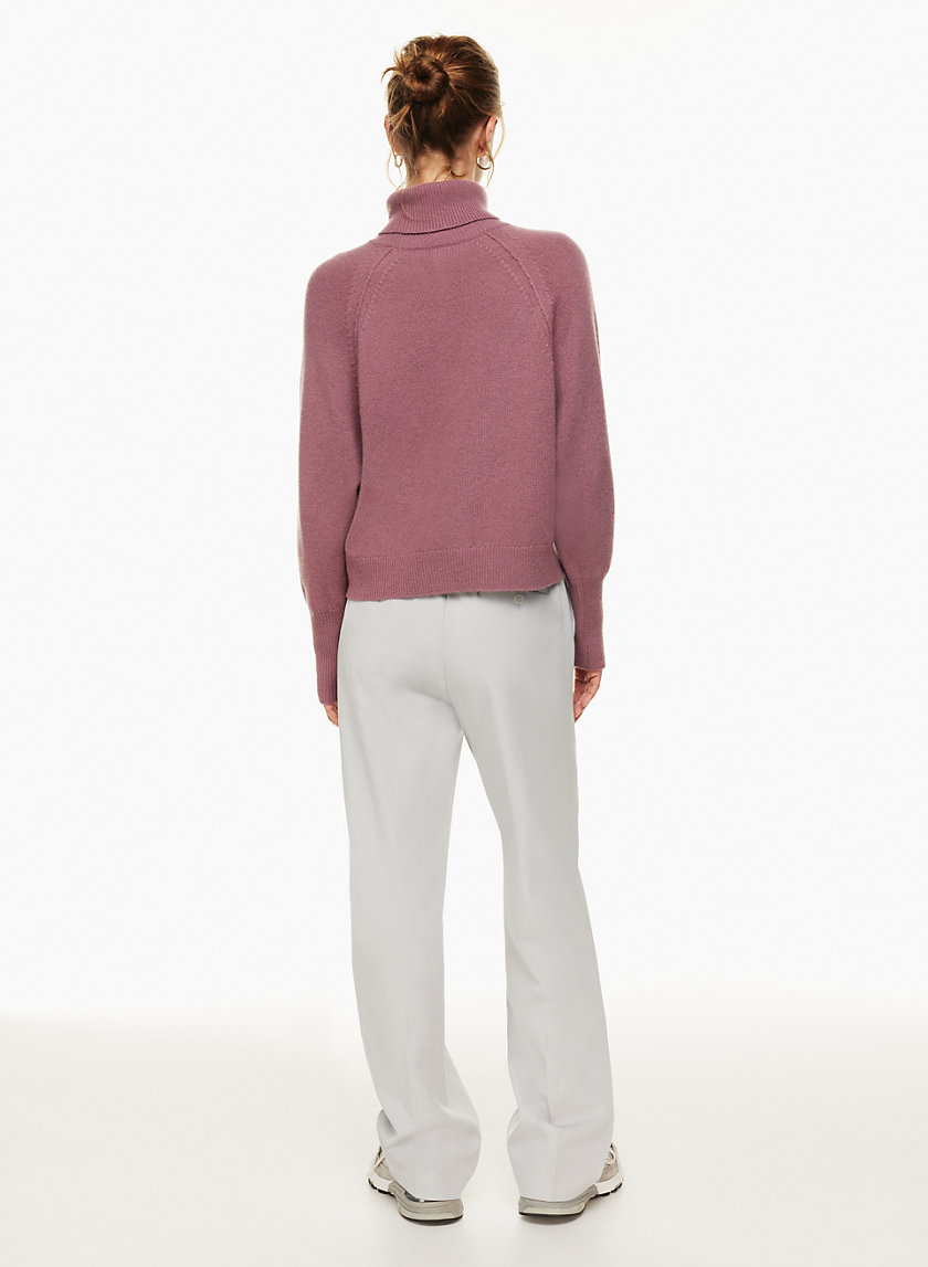 Cashmere Turtleneck Long-Sleeve Sweater