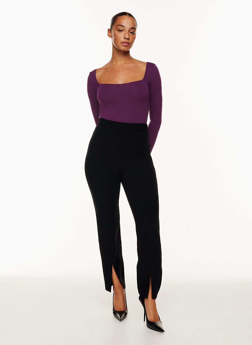 Babaton CONTOUR SQUARENECK LONGSLEEVE BODYSUIT | Aritzia US