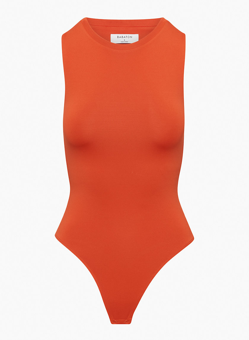 red bodysuit aritzia