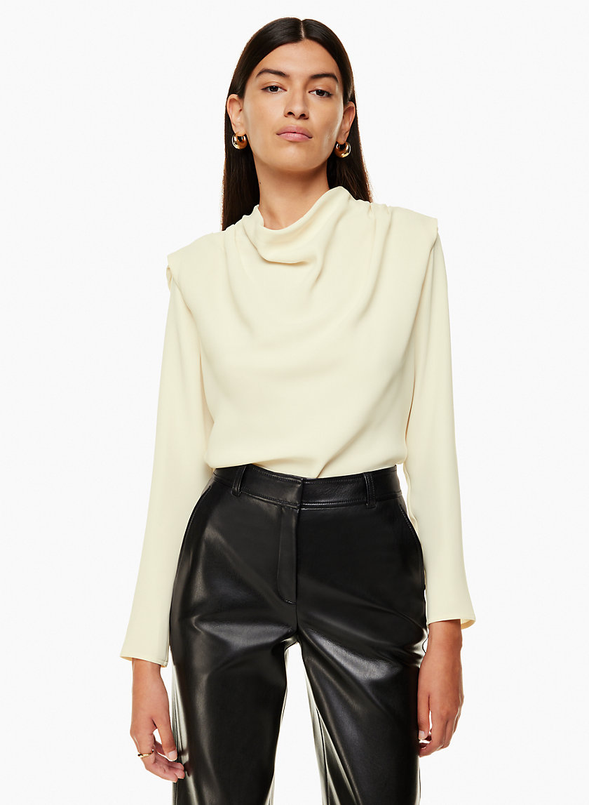 Babaton CARTER LONGSLEEVE BLOUSE | Aritzia US