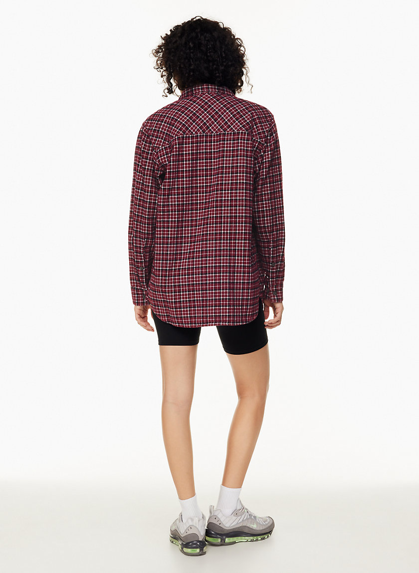 Tna PLAID OVERSIZED SHIRT | Aritzia CA