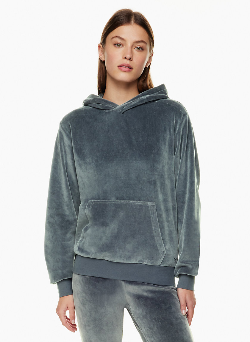 Velvet hoodie women's new arrivals