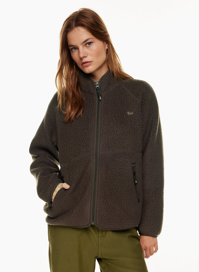 polar zip up aritzia