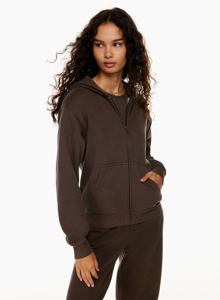 Tna COZY FLEECE PERFECT ZIP HOODIE | Aritzia INTL