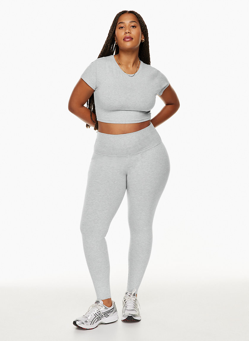 Buy Topshop women ankle length basic pull on leggings grey Online