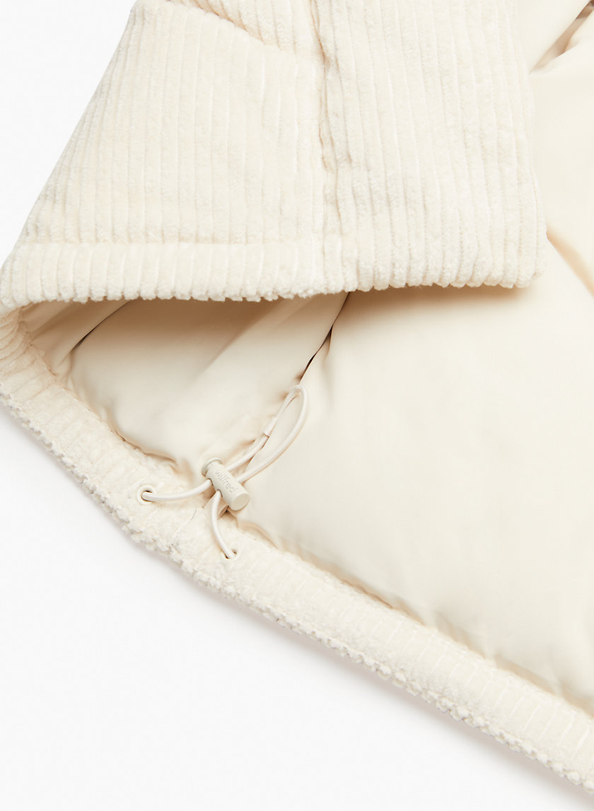 aritzia cloud puff white