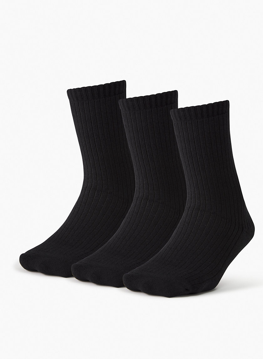 Wilfred ONLY PLUSH CREW SOCK 3PACK Aritzia INTL