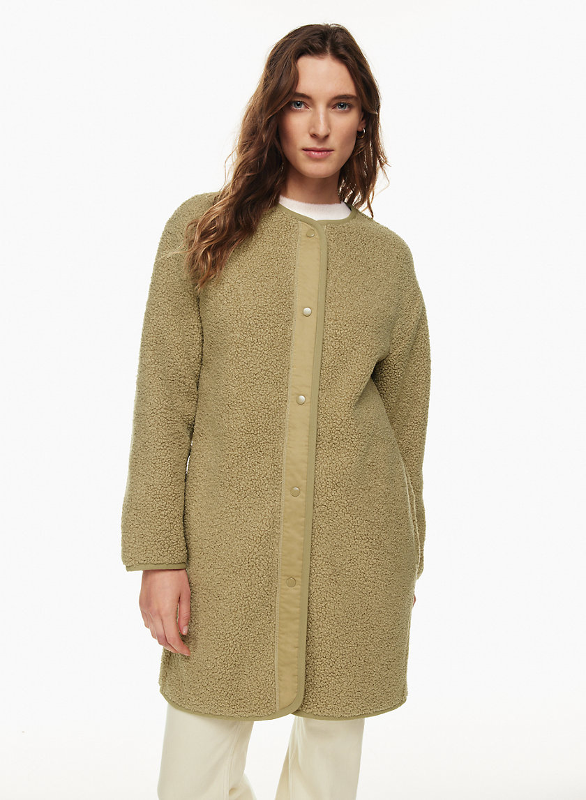 Wilfred Free SHERPA LONG LINER JACKET Aritzia INTL
