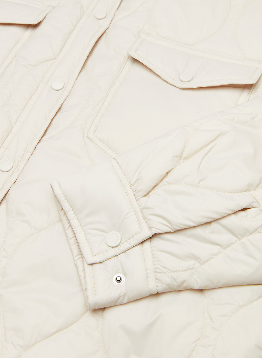 Wilfred Free THE GANNA™ INSULATED SHIRT JACKET | Aritzia Archive Sale CA