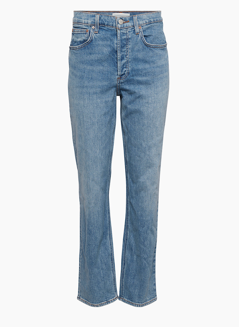 Denim Forum THE ARLO HIGH RISE STRAIGHT Aritzia Archive Sale US