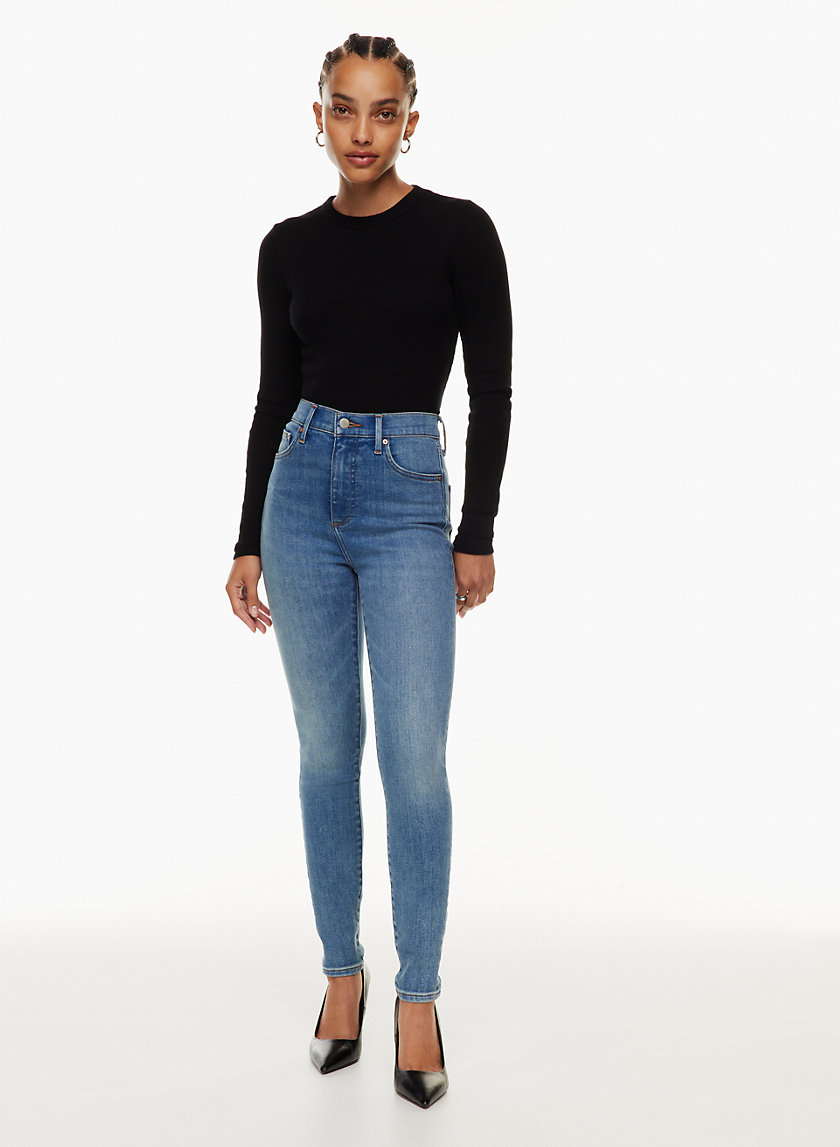 Denim Forum THE LOLA HIGH RISE SKINNY | Aritzia US