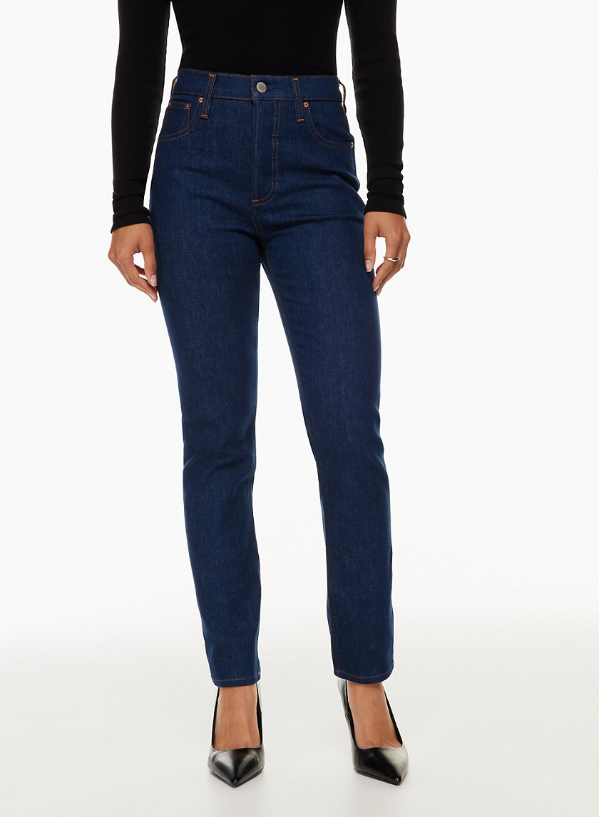 Denim Forum THE YOKO HIGH RISE SLIM | Aritzia US