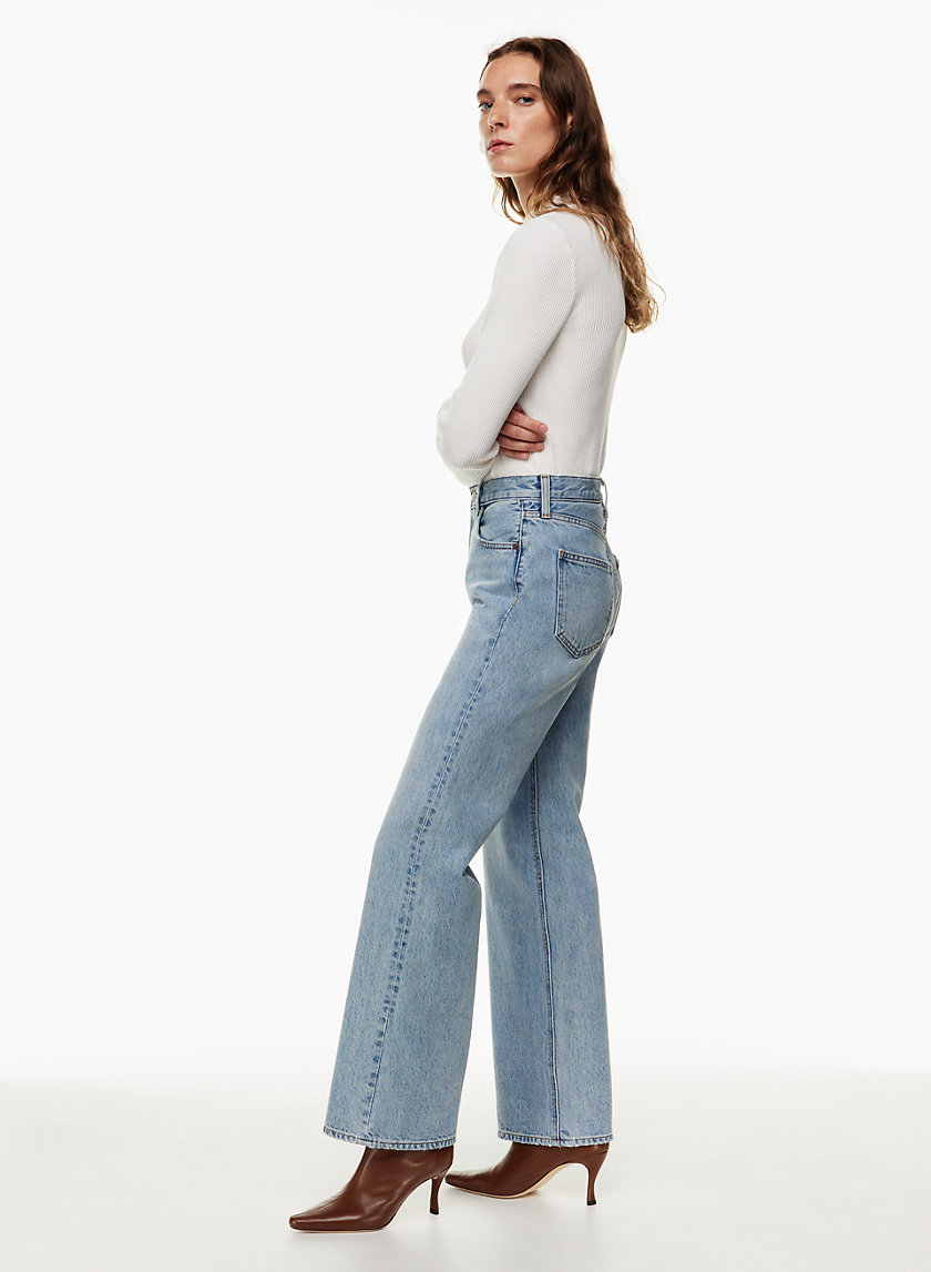 Denim Forum THE FARRAH WIDE LEG, Aritzia