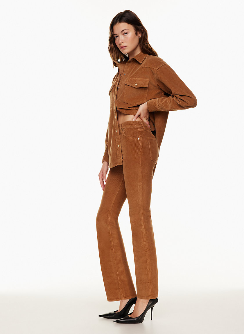 Denim Forum THE FARRAH CORDUROY HI-RISE WIDE PANT