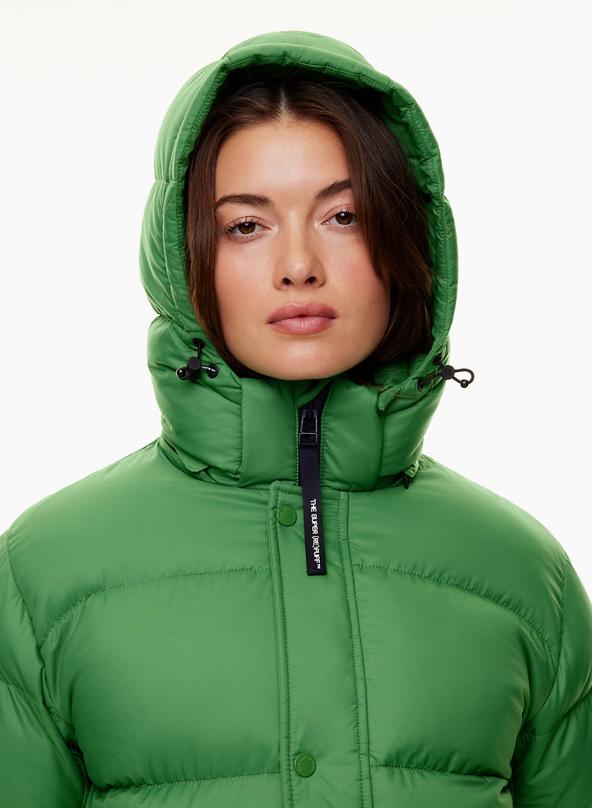 Bubble Shorty Puffer Jacket - Green