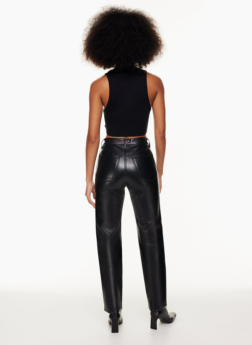 AGOLDE 90S PINCH WAIST RECYCLED LEATHER PANT