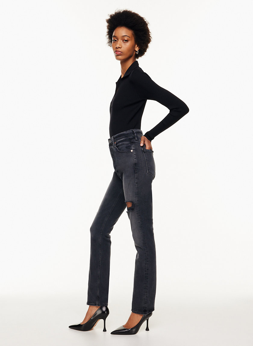 Anthro Citizens of Humanity Jolene Ultra High-Rise Straight Jeans www ...