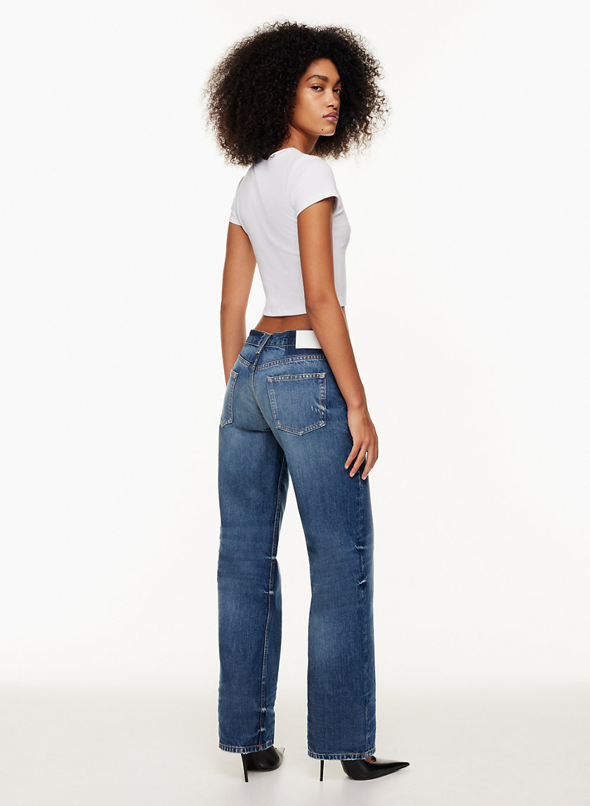 Lover low-waist Jeans in denim