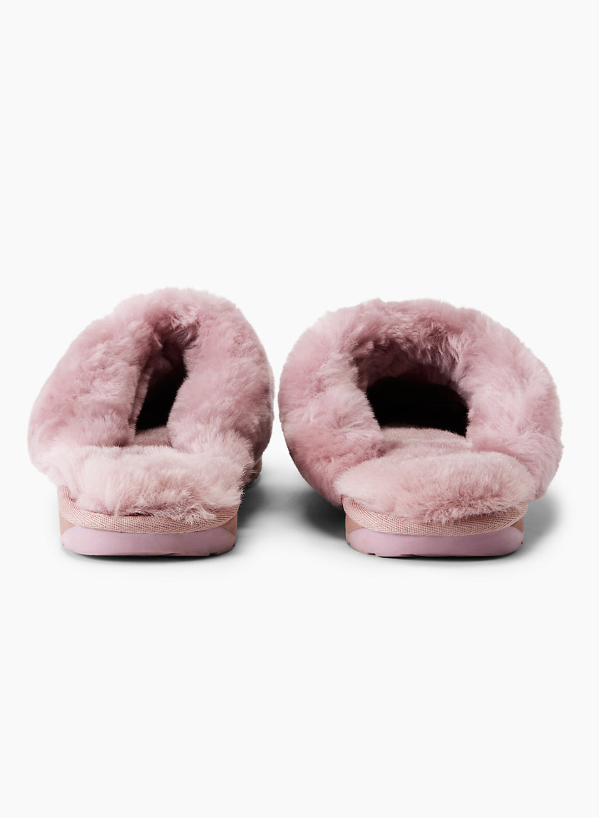 Aerie Plush Tiger Slippers with Pink Sleeping Mask Womens Size 9 / 10 New 