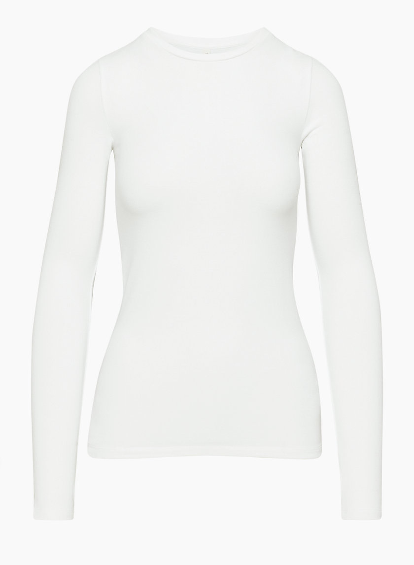 3/4 Sleeve Boxy Dolman Top in White by Habitat Clothing – Once@426 Boutique  and Market