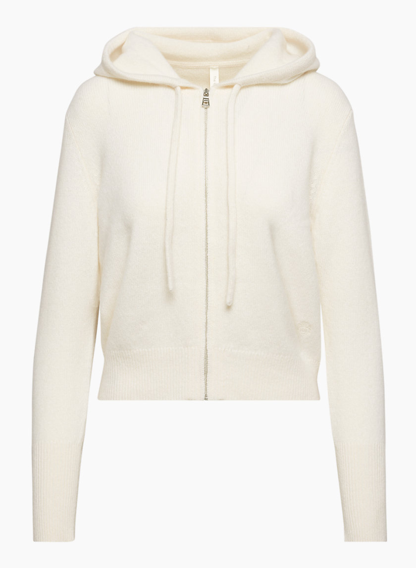 The Group by Babaton LUXE CASHMERE HOODED ZIP-UP | Aritzia CA