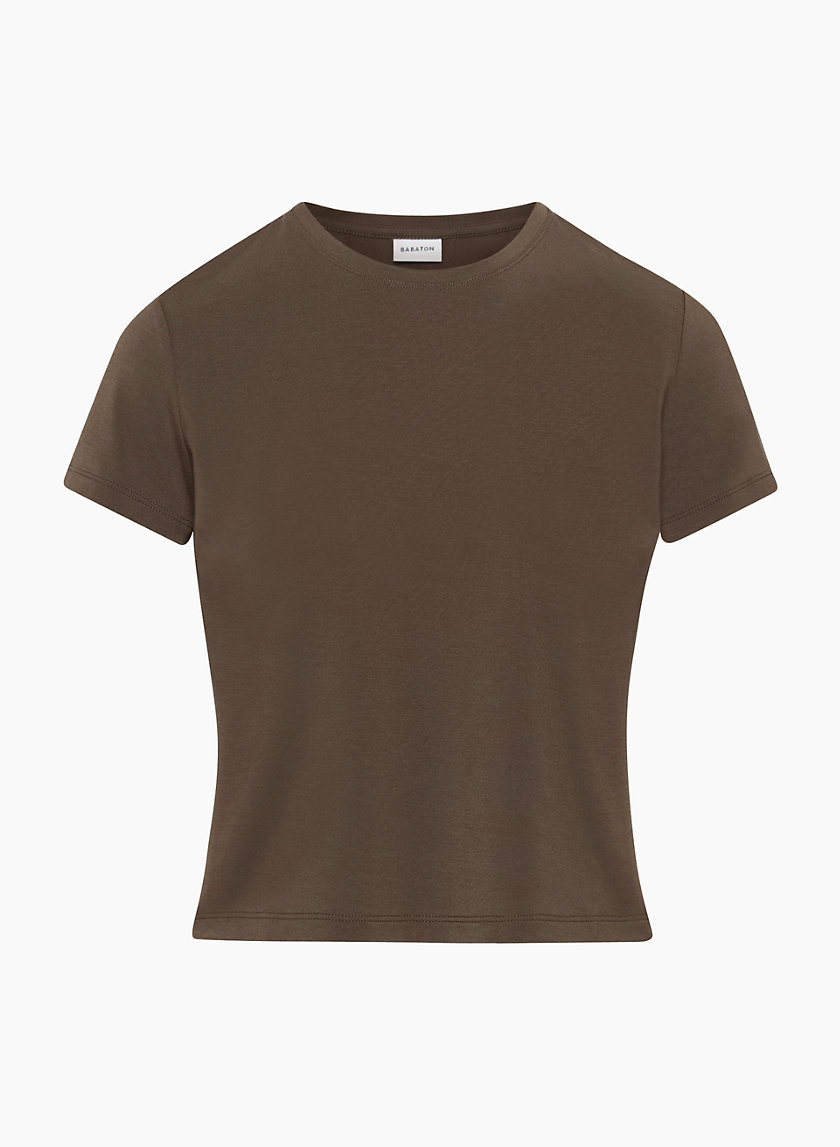 Babaton Women's Everyday T-Shirt in Cognac Size 2XS