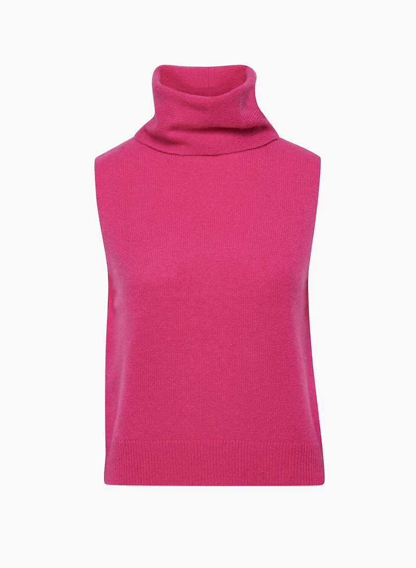 Babaton LUXE CASHMERE TANNING SWEATER VEST