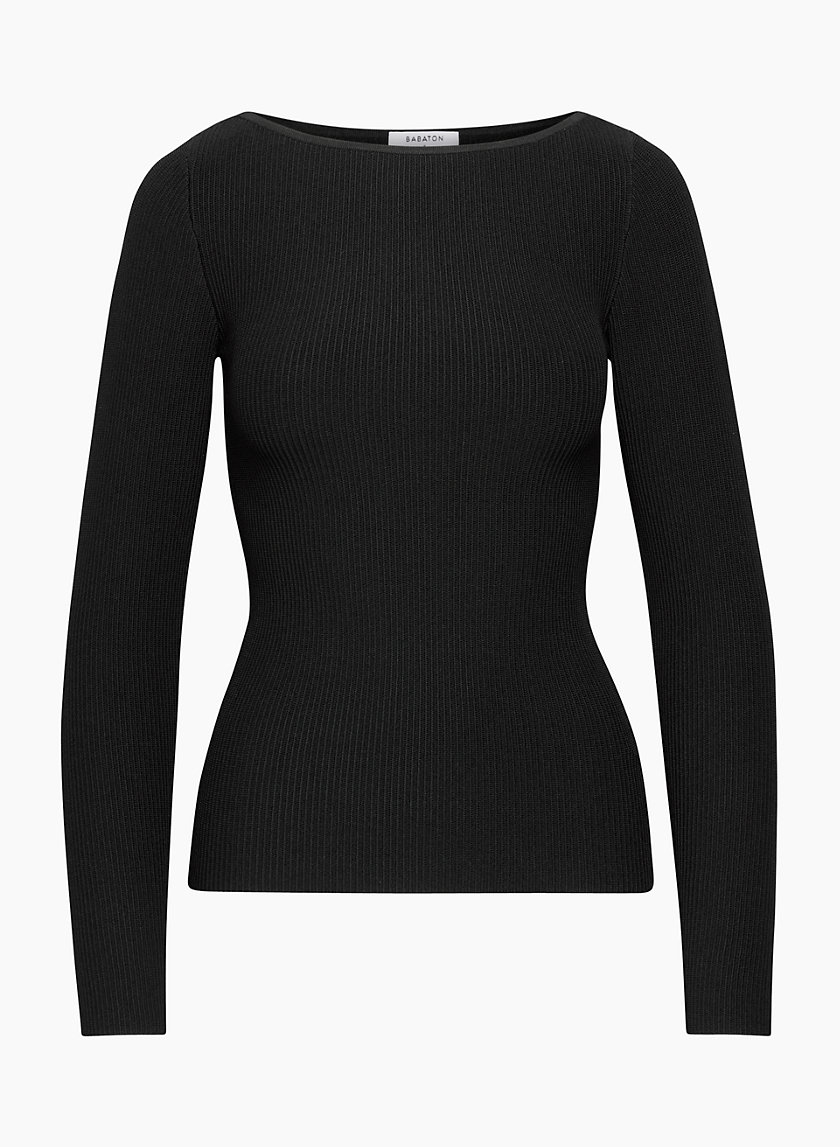 Babaton SCULPT KNIT OPUS LONGSLEEVE | Aritzia US