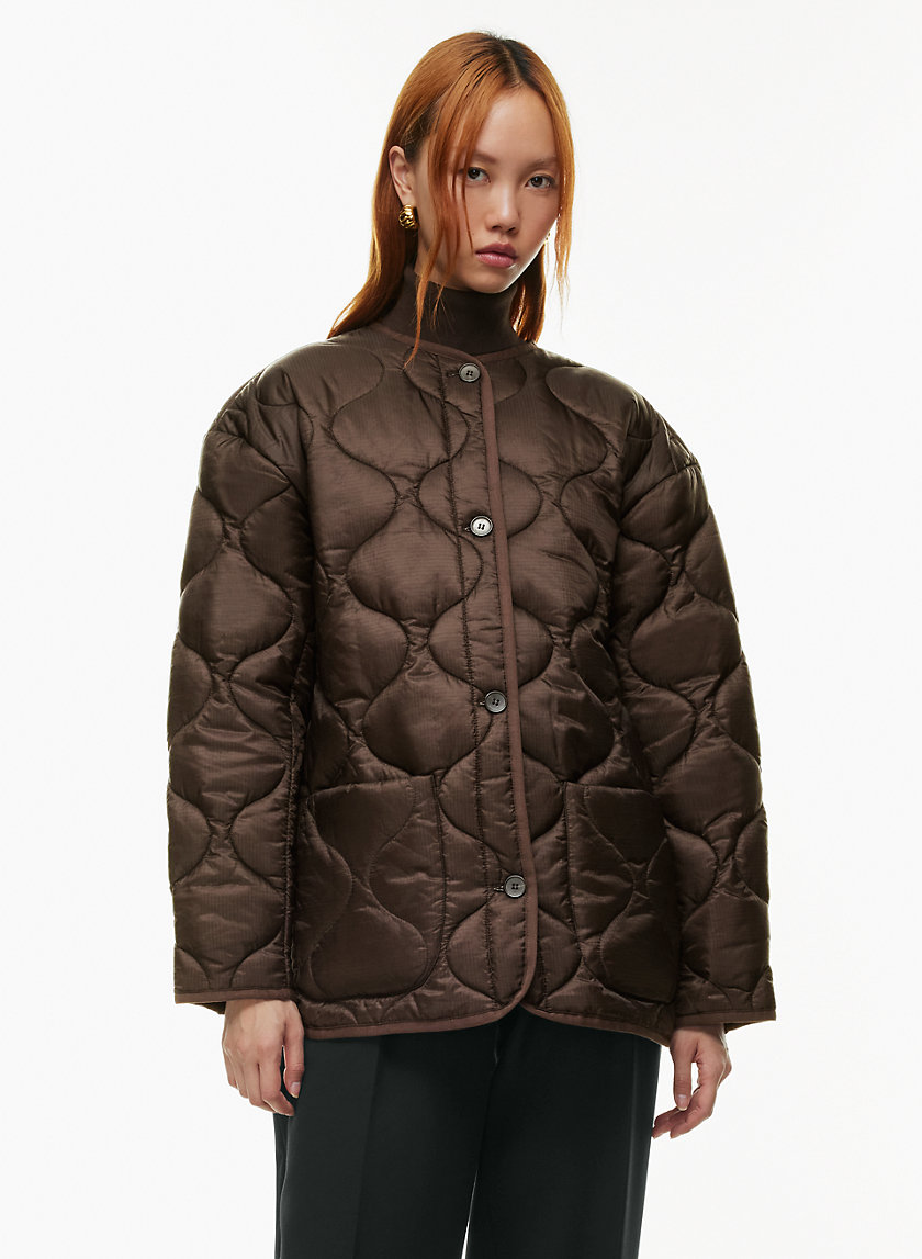 Babaton EVERGREEN QUILTED JACKET Aritzia INTL