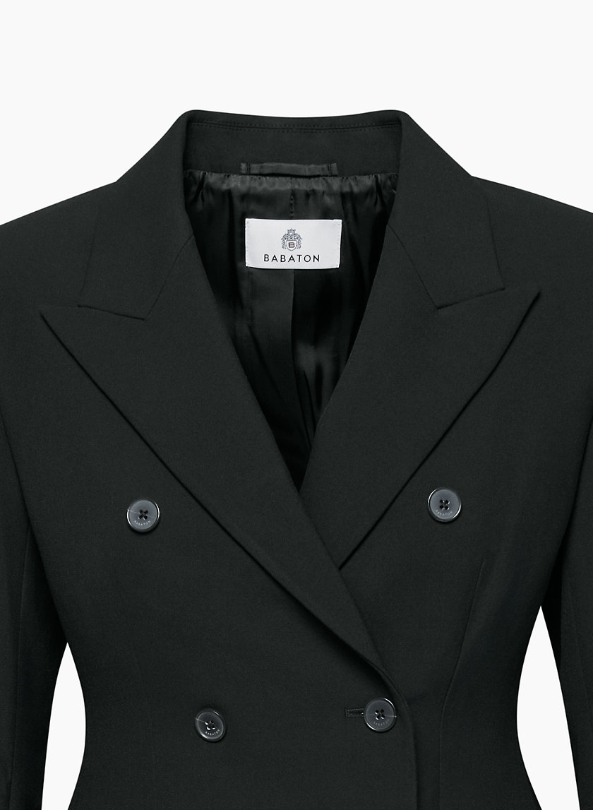 Blazer Femme Aritzia Babaton Lexia En Laine Rose - Taille 0, Neuf Avec étiquettes
