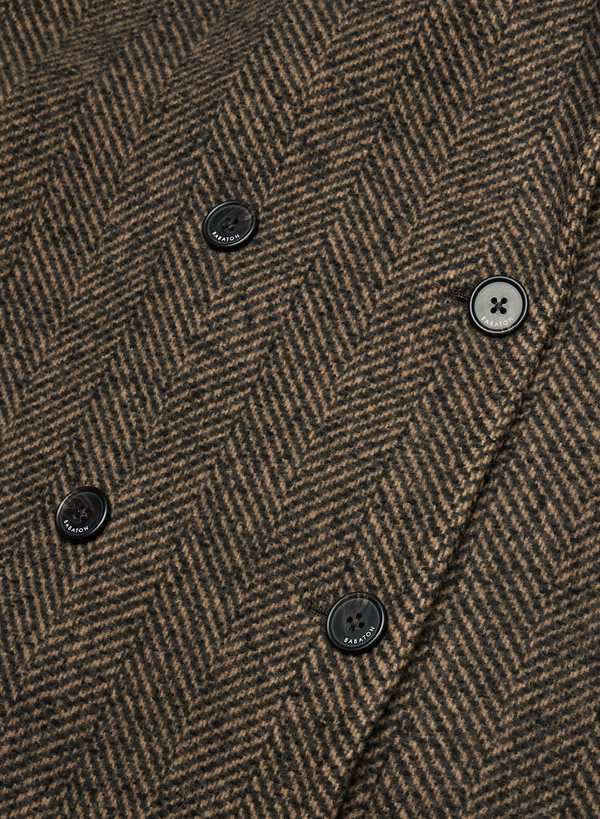 Cashmere Wool Vintage Coat Winter Coat Felt Coat Warm Coat 
