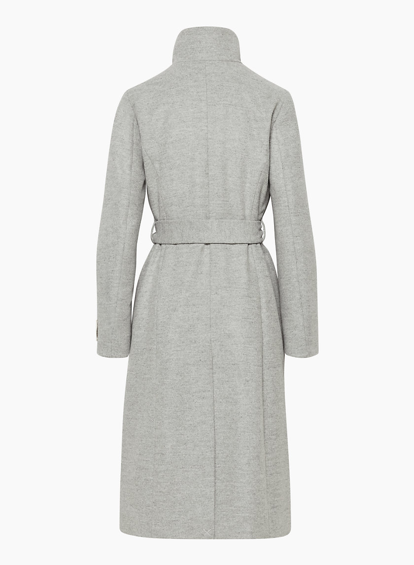 Light Grey Wool Coat