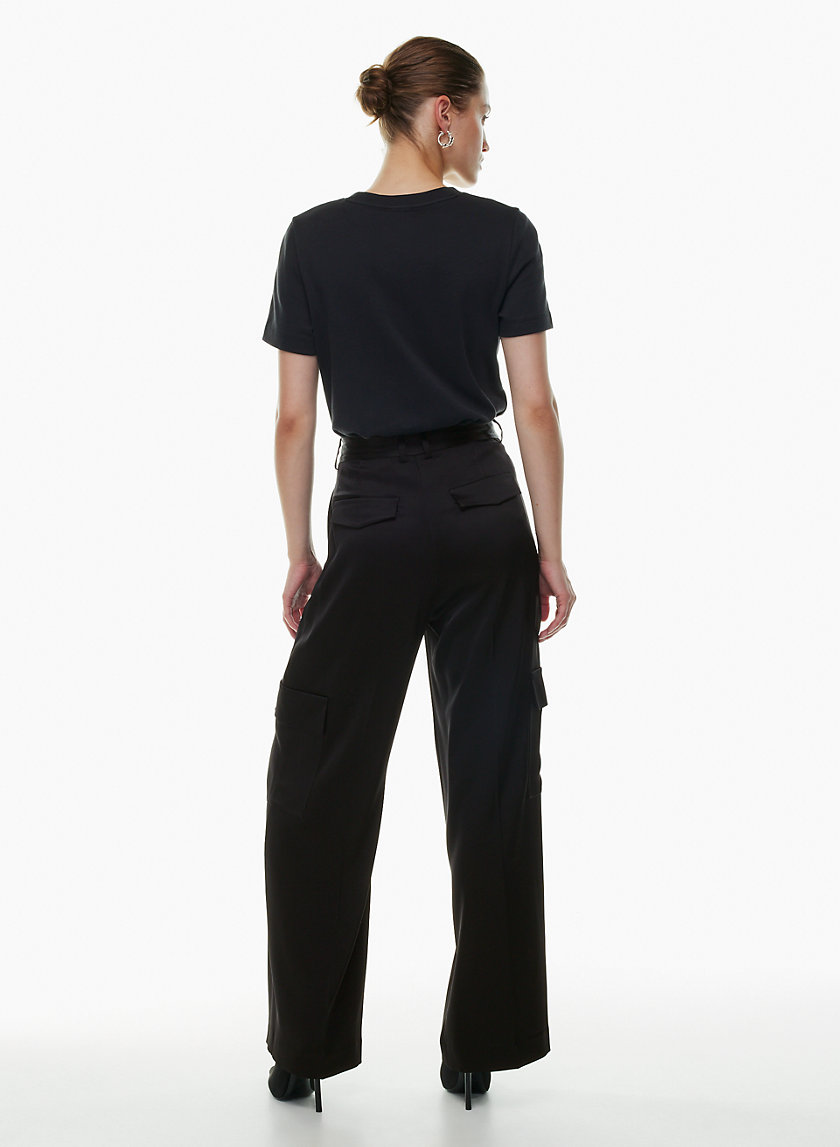 Rosio women's Dark grey legging pants soft with zipper size