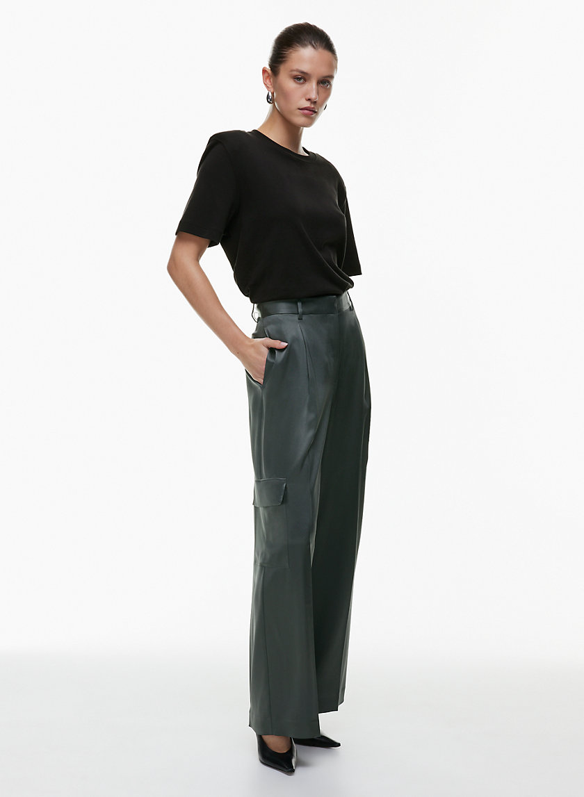 Babaton OUTGOING SATIN CARGO PANT | Aritzia INTL