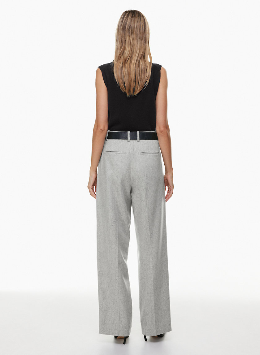 Classic Trouser Pants In Petite Sculpt-Her™ Collection - Charcoal